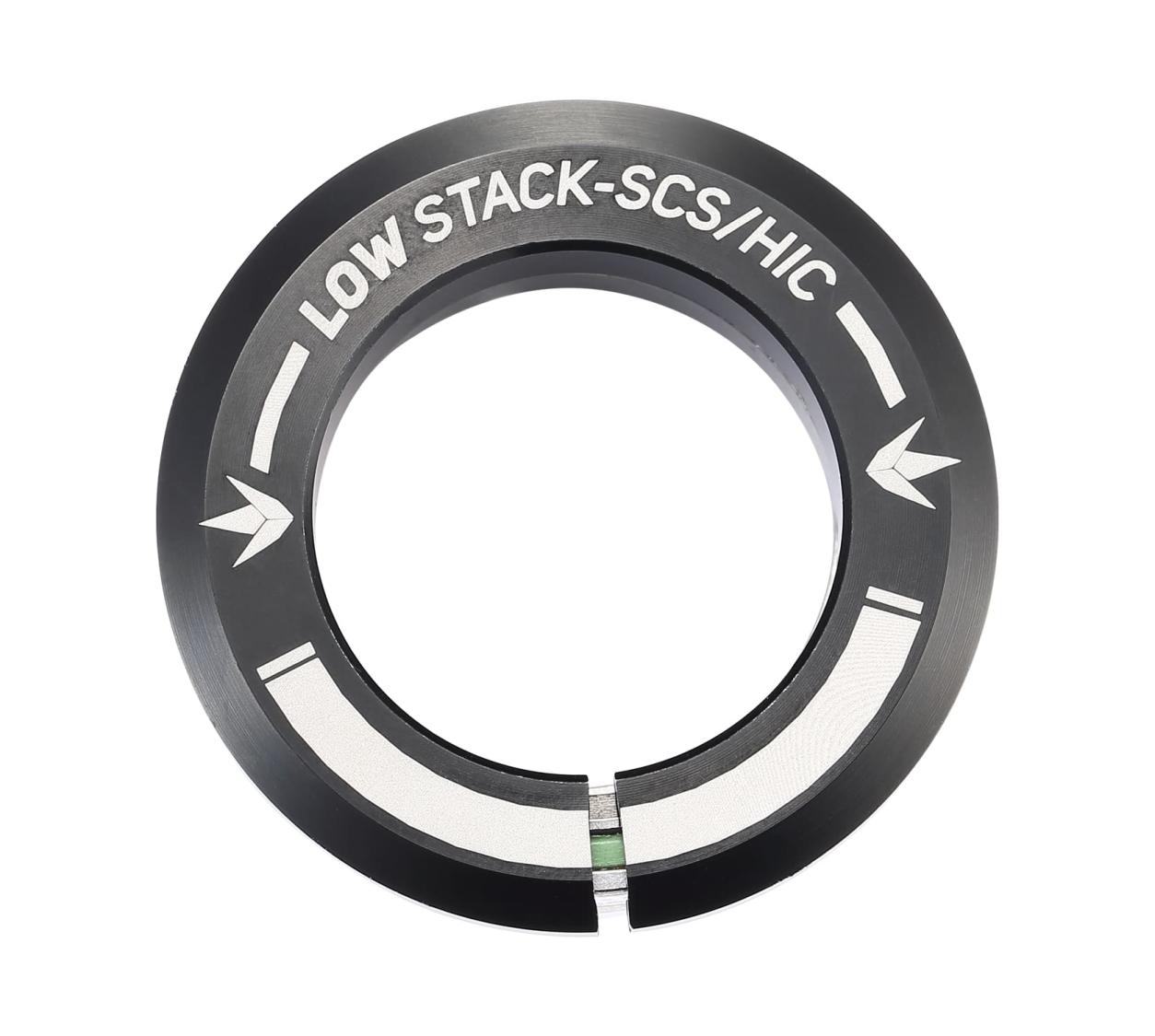 Blunt low stack SCS/HIC integrated headset