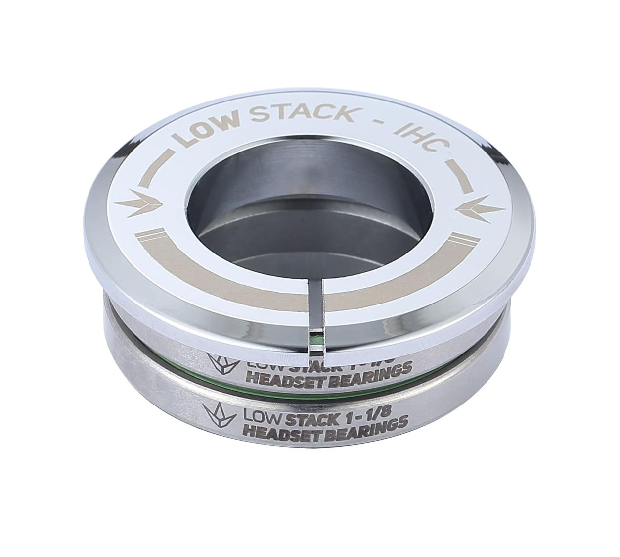 Blunt low stack IHC integrated headset