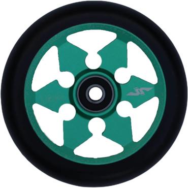 JP Ninja 6-spoke wheel 110 mm - green