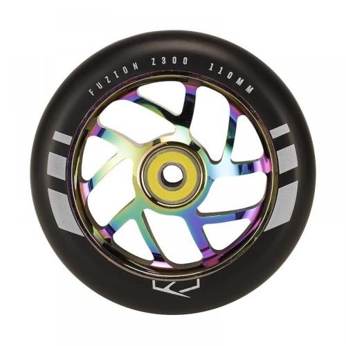 Fuzion hjul til løbehjul - neochrome/sort