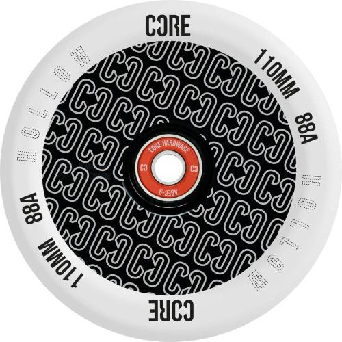 CORE hollowcore V2 hjul til løbehjul - sort/hvid