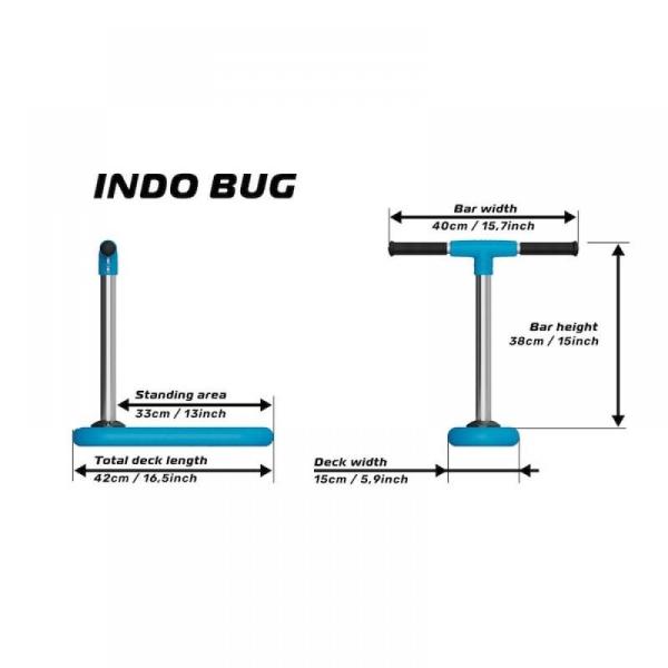 Indo Bug trampolin løbehjul