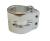 Blunt twin slit clamp til løbehjul - krom