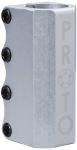Proto 4'' Full Knuckle V2 SCS clamp til løbehjul - sølv
