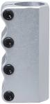 Proto 4'' Full Knuckle V2 SCS clamp til løbehjul - sølv