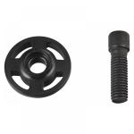 North Thirty løbehjul forgaffel - sort