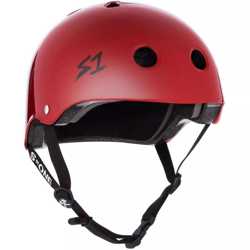 S1 Lifer skate helmet red matte