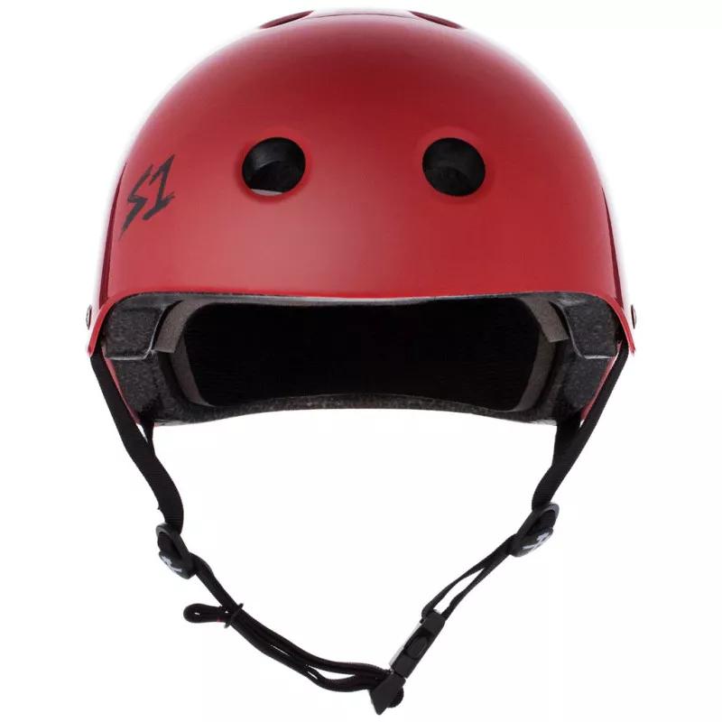 S1 Lifer skate helmet red matte