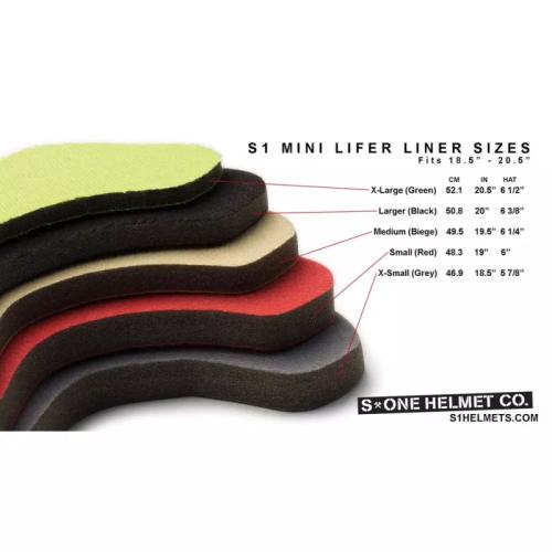 S-ONE Lilfer skate helmet sizing liner