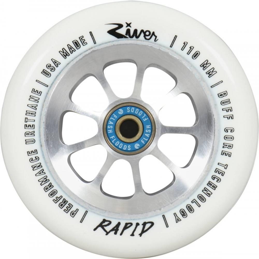 River 'Blizzard' rapids 110 mm hjul til løbehjul
