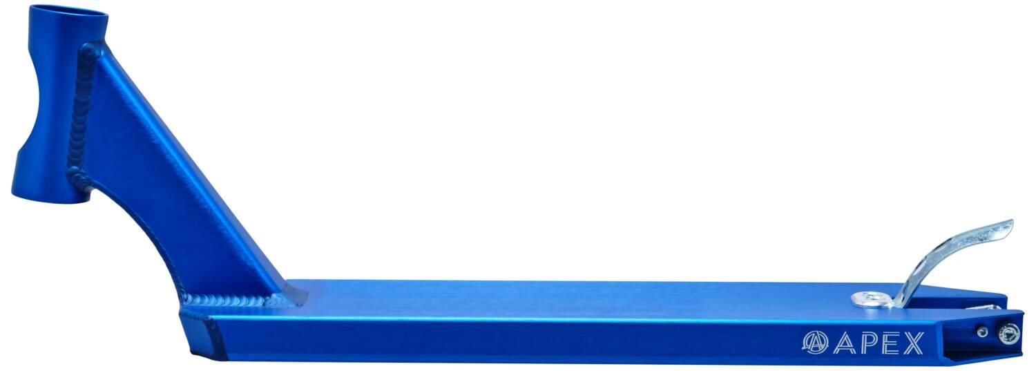 Apex 5'' peg cut løbehjul deck - blå