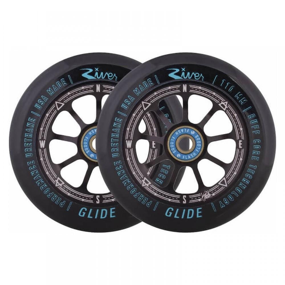 River 'RUNAWAY' Glide 110 mm hjul tl løbehjul