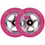 Proto Sliders Starbright hjul til løbehjul - pink