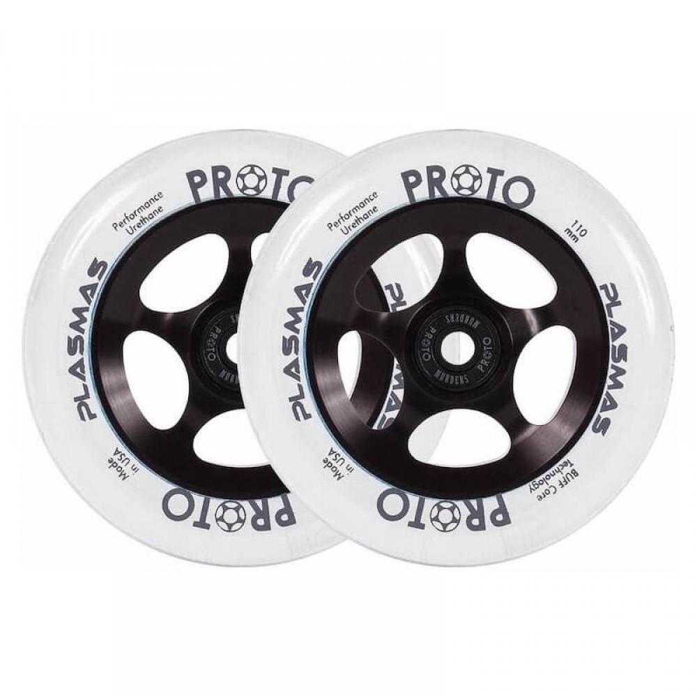 Proto Plasma hjul til løbehjul - sort