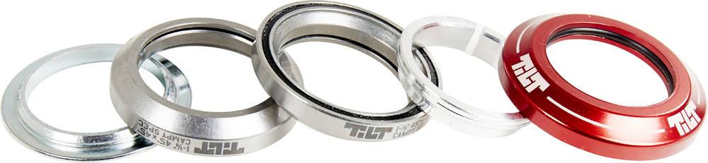 Tilt integrated headset løbehjul - rød