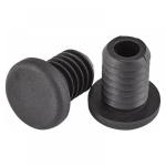 Raptor slim swirl håndtag - hvid/sort