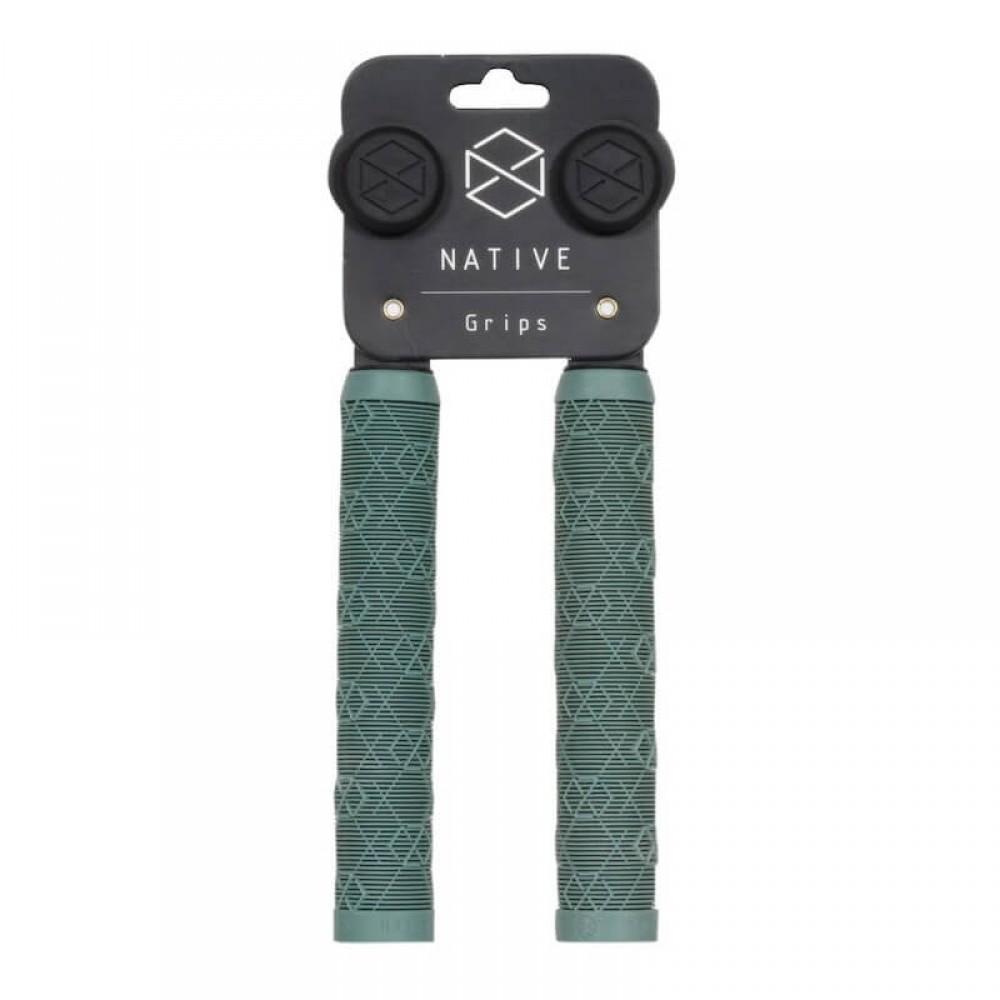 Native Emblem trick håndtag til løbehjul - grøn