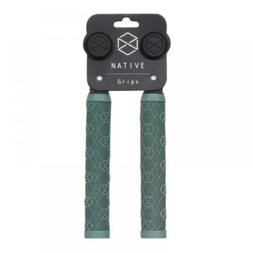 Native Emblem trick håndtag til løbehjul - grøn