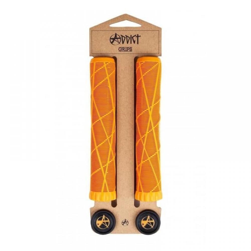 Addict OG håndtag til løbehjul - orange