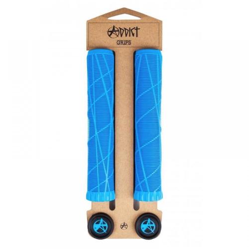 Addict OG håndtag til løbehjul - neoblue