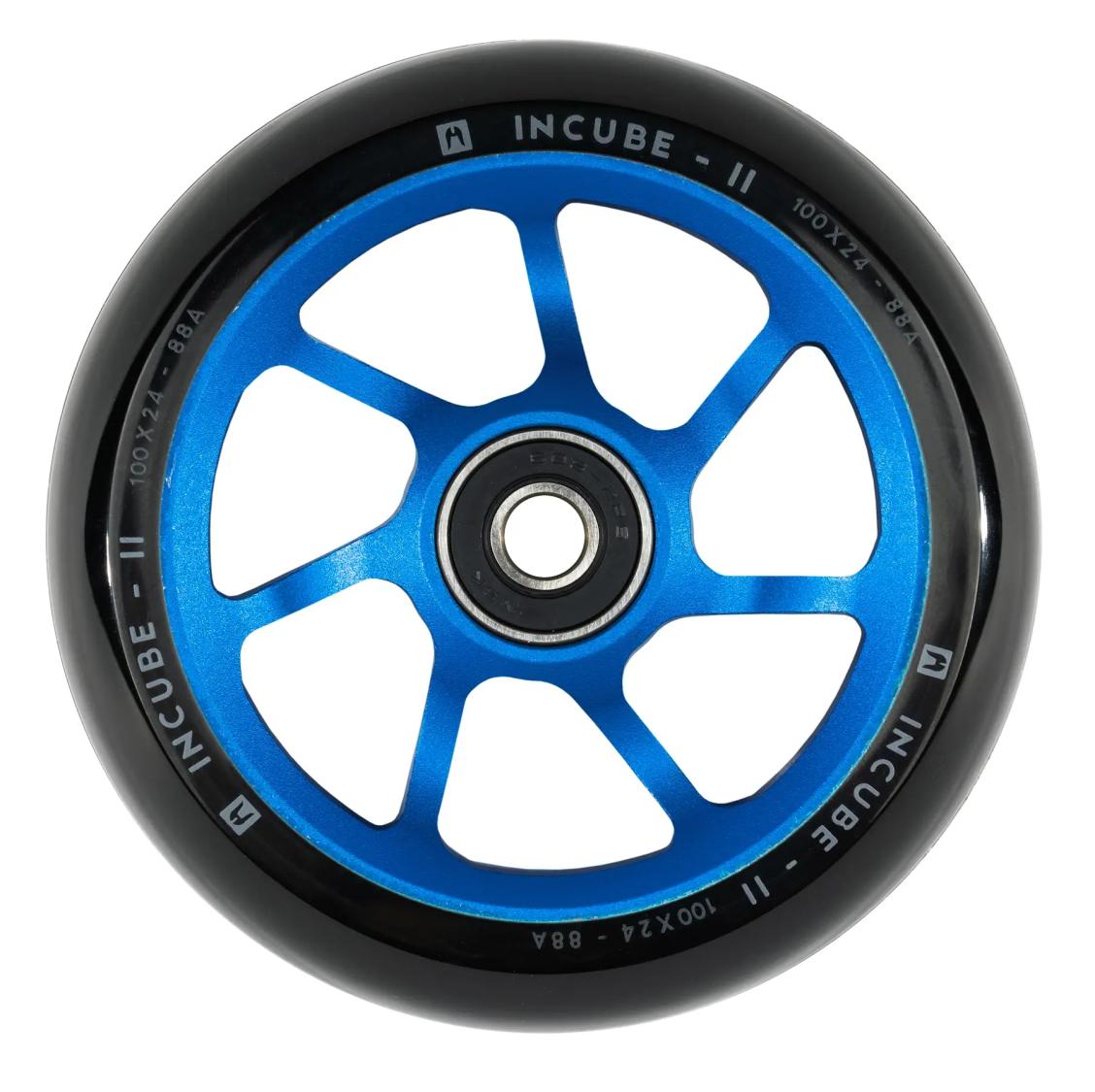 Ethic Incube V2 stunt scooter wheels - blue