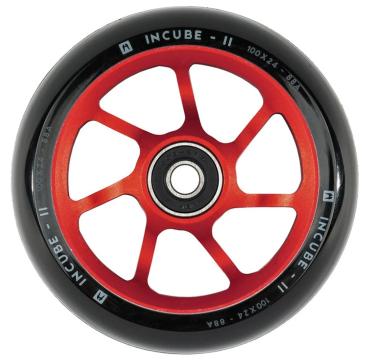 Ethic Incube V2 stunt scooter wheel - red