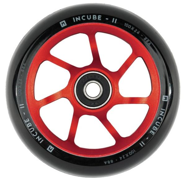 Ethic Incube V2 stunt scooter wheel - red