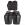 187 x Independent Killer Pads combo pack knee & elbow