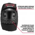 187 x Independent Killer Pads combo pack knee & elbow