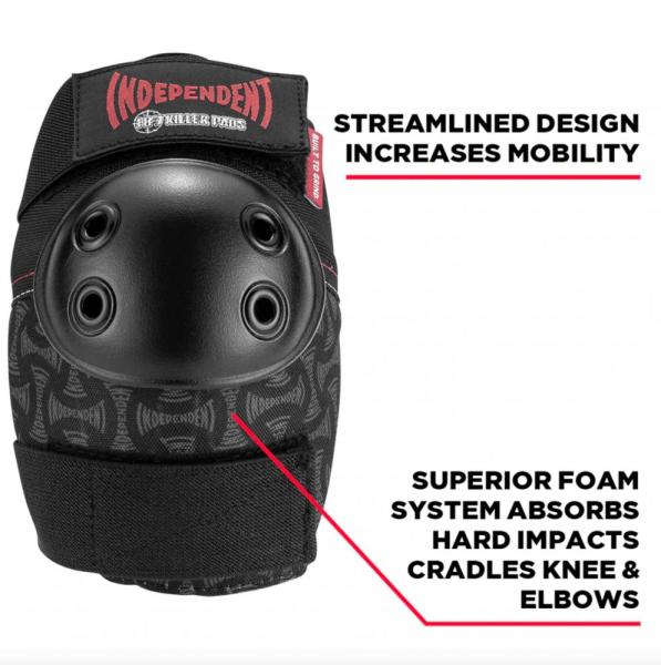 187 x Independent Killer Pads combo pack knee & elbow