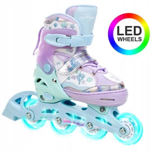 Raven ISLA rulleskøjte med lys i hjulene