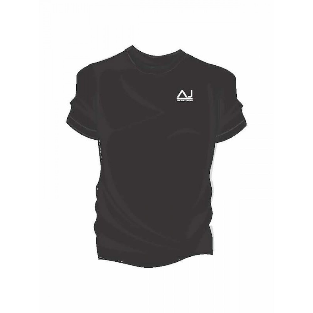 Karu jeg fandt det Humoristisk AJ T-shirt med lille logo | AJ Scooters