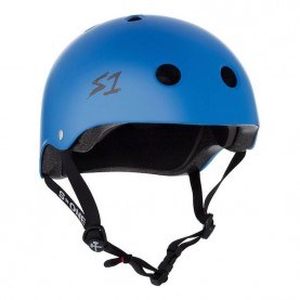 S1 Lifer skate helmet mat blue